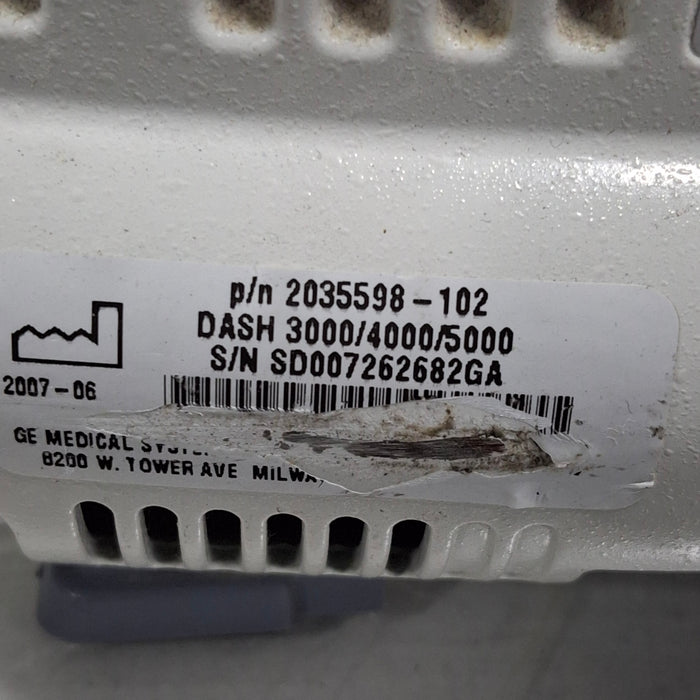 GE Healthcare GE Healthcare Dash 3000 - Masimo SpO2 Patient Monitor Patient Monitors reLink Medical