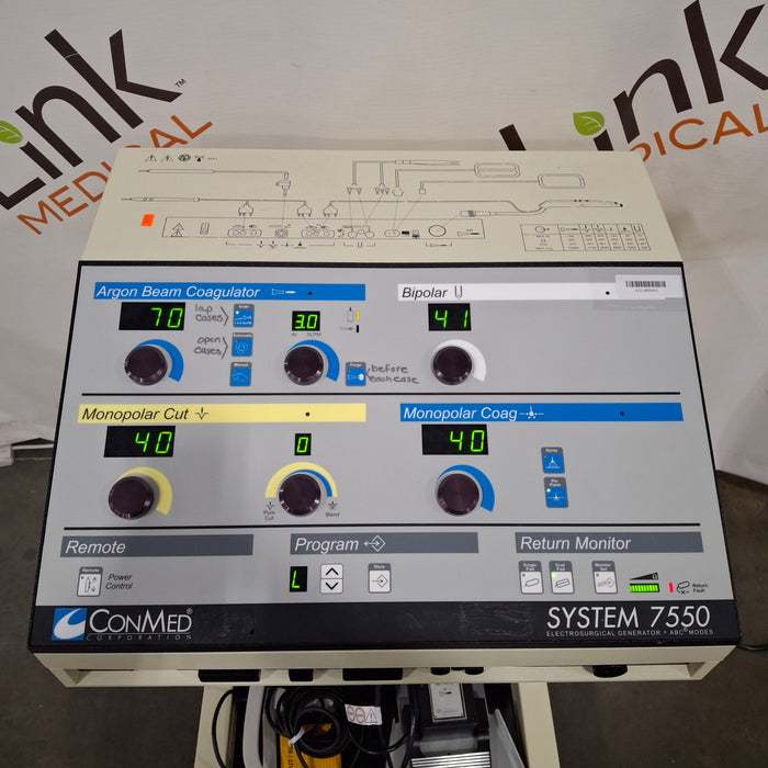 ConMed ConMed 7550 Electrosurgical Generator Electrosurgical Units reLink Medical