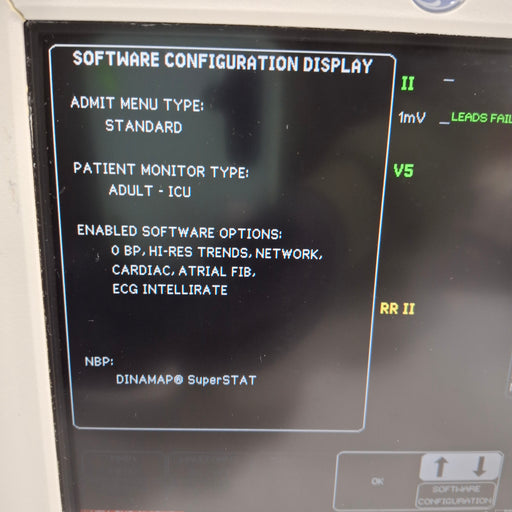 GE Healthcare GE Healthcare Dash 3000 - Masimo SpO2 Patient Monitor Patient Monitors reLink Medical