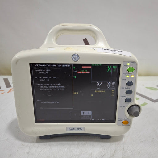 GE Healthcare GE Healthcare Dash 3000 - Masimo SpO2 Patient Monitor Patient Monitors reLink Medical