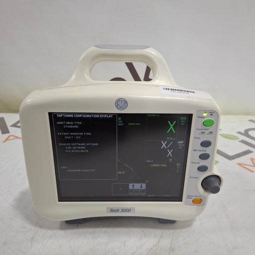 GE Healthcare GE Healthcare Dash 3000 - GE/Nellcor SpO2 Patient Monitor Patient Monitors reLink Medical
