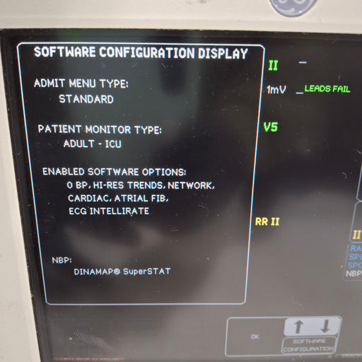 GE Healthcare GE Healthcare Dash 3000 - Masimo SpO2 Patient Monitor Patient Monitors reLink Medical