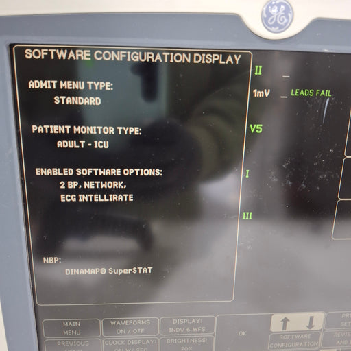 GE Healthcare GE Healthcare Dash 5000 - Masimo SpO2 Patient Monitor Patient Monitors reLink Medical