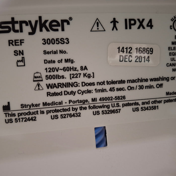 Stryker Stryker Secure III 3005 Hospital Bed Beds & Stretchers reLink Medical
