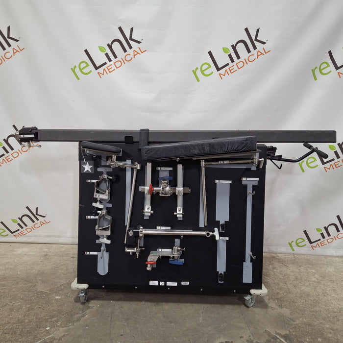 Mizuho OSI Mizuho OSI 5855 Trauma Accessory Storage Cart Surgical Tables reLink Medical