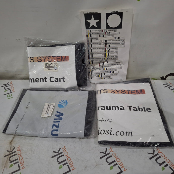 Mizuho OSI Mizuho OSI 5855 Trauma Accessory Storage Cart Surgical Tables reLink Medical
