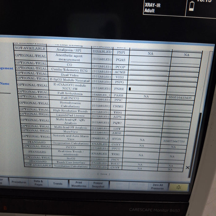 GE Healthcare GE Healthcare Carescape B450 Critical Care Patient Monitor Patient Monitors reLink Medical