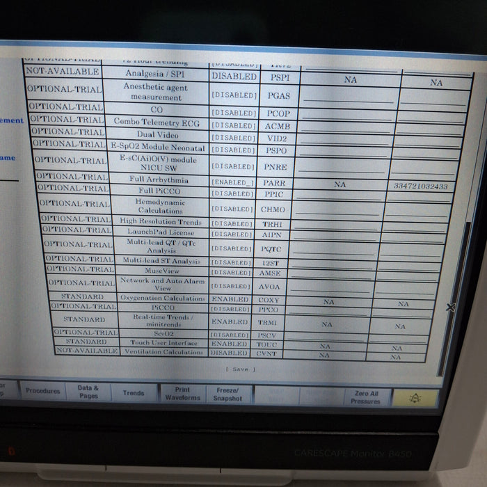 GE Healthcare GE Healthcare Carescape B450 Critical Care Patient Monitor Patient Monitors reLink Medical