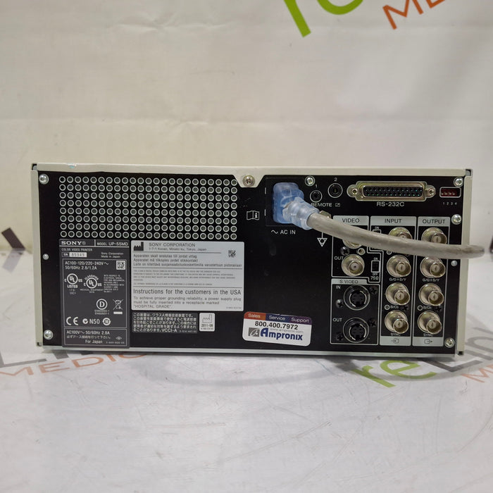 Sony Sony UP-55MD Color Imager / Printer Ultrasound reLink Medical