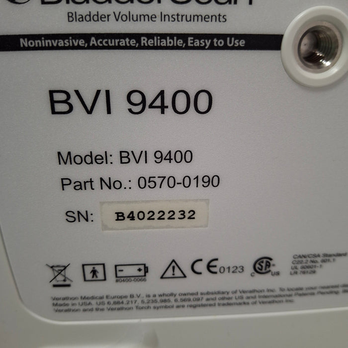 Verathon Medical, Inc Verathon Medical, Inc BVI 9400 Bladderscan Surgical Equipment reLink Medical