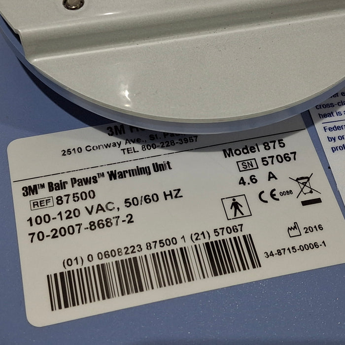 3M 3M Bair Hugger 875 Patient Warmer Temperature Control Units reLink Medical