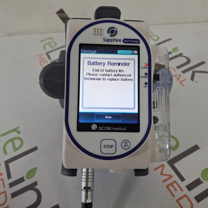 QCore Medical QCore Medical Sapphire Multi-Therapy Infusion Pump Infusion Pump reLink Medical
