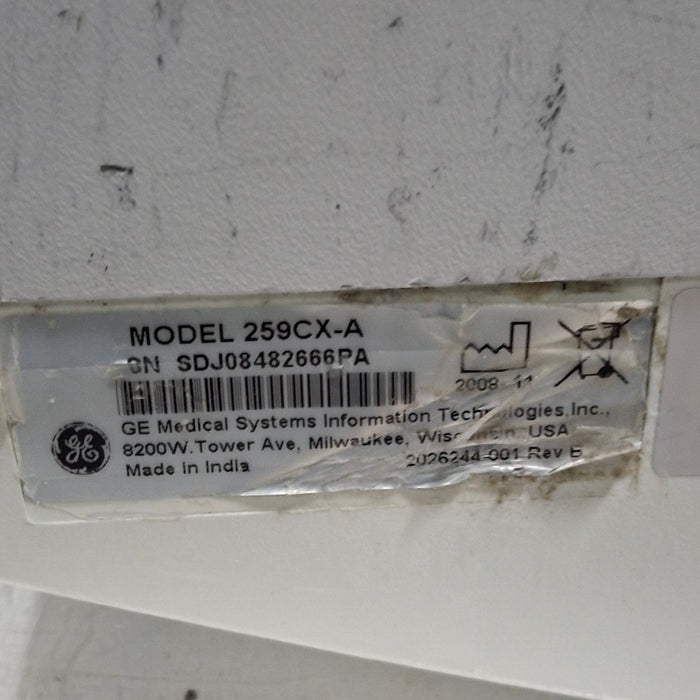 GE Healthcare GE Healthcare Corometrics 250cx Series Model 259cx-a Fetal Monitor Patient Monitors reLink Medical