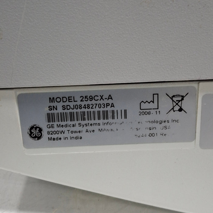 GE Healthcare GE Healthcare Corometrics 250cx Series Model 259cx-a Fetal Monitor Patient Monitors reLink Medical