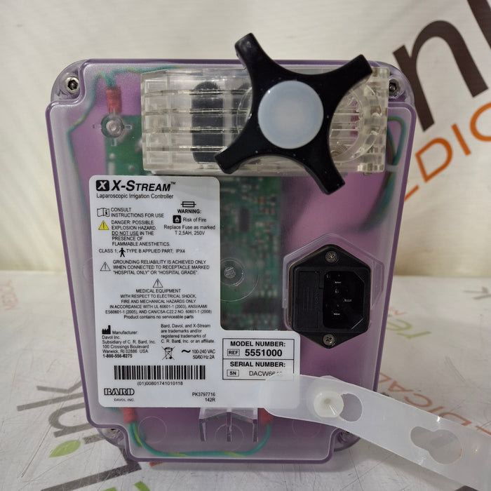 Davol X-Stream Laproscopic Irrigation Controller