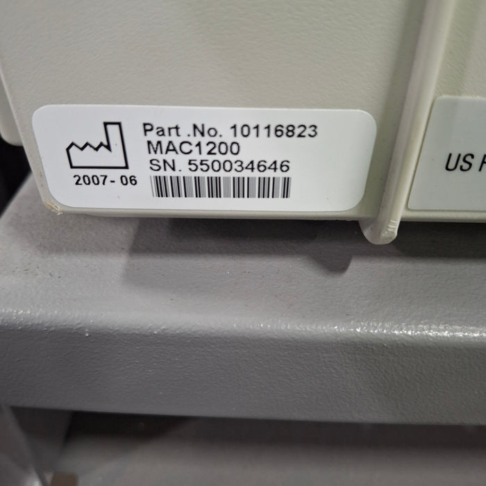 GE Healthcare GE Healthcare MAC 1200 ECG Cardiology reLink Medical