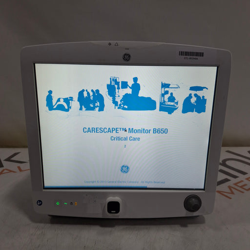 GE Healthcare GE Healthcare Carescape B650 Patient Monitor Patient Monitors reLink Medical