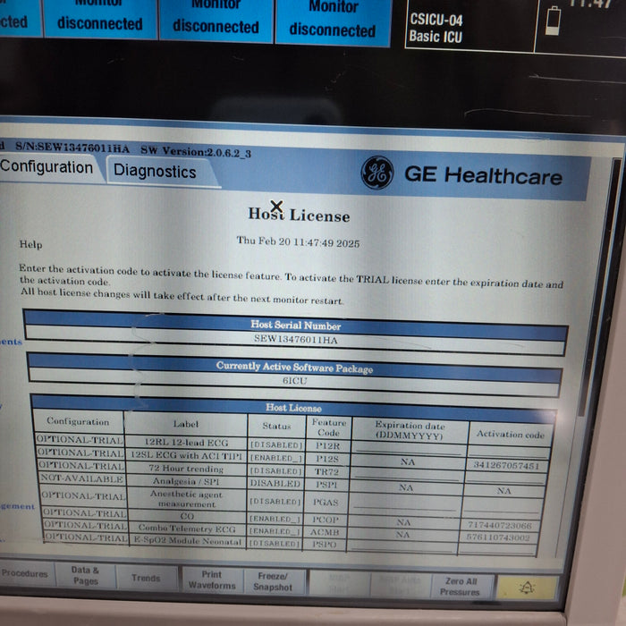 GE Healthcare GE Healthcare Carescape B650 Patient Monitor Patient Monitors reLink Medical