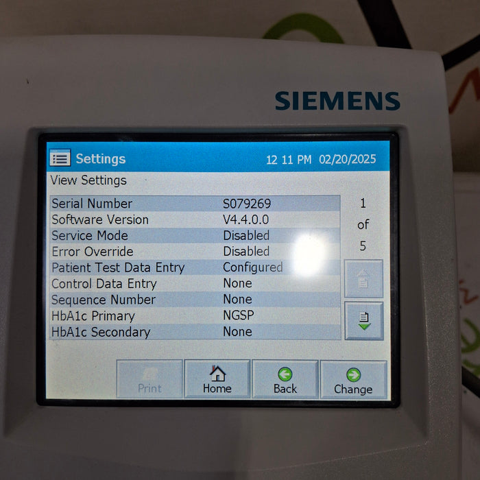 Siemens DCA Vantage Analyzer