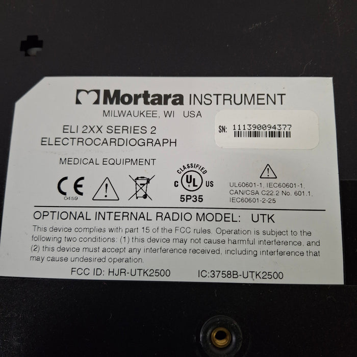 Mortara Mortara Eli 250c ECG Cardiology reLink Medical