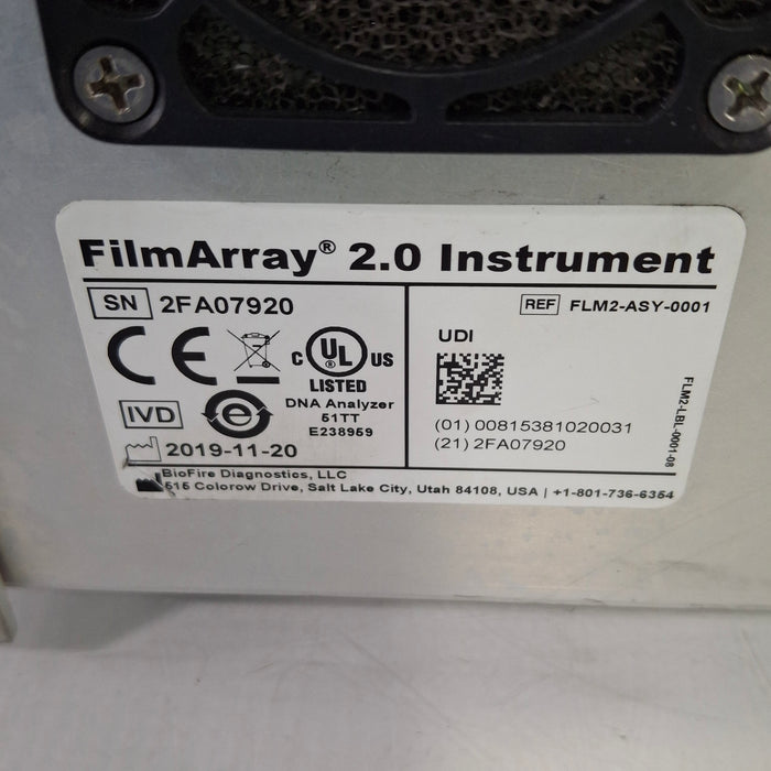 BioFire Diagnostics BioFire Diagnostics FilmArray 2.0 PCR System Research Lab reLink Medical