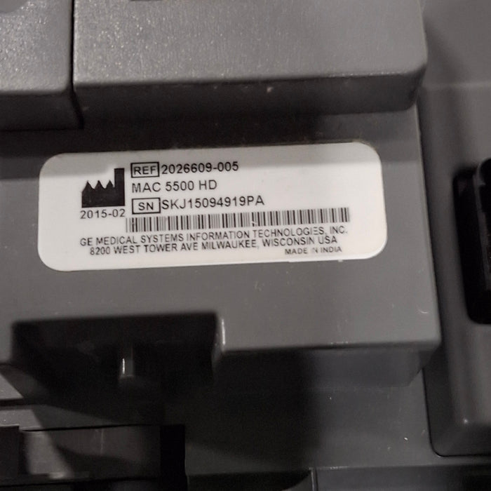 GE Healthcare MAC 5500 HD ECG without CAM Module