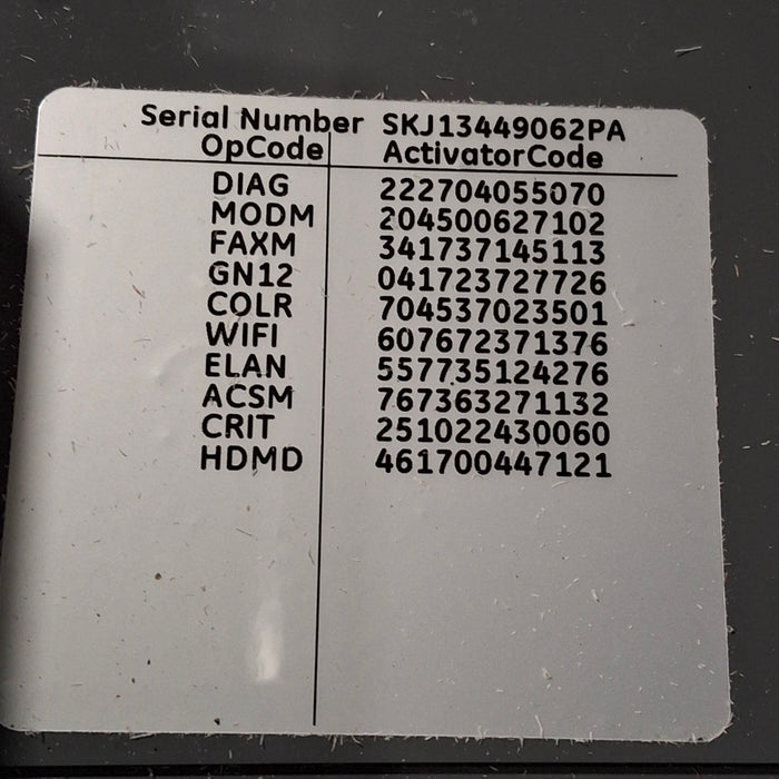 GE Healthcare GE Healthcare MAC 5500 HD ECG without CAM Module Cardiology reLink Medical