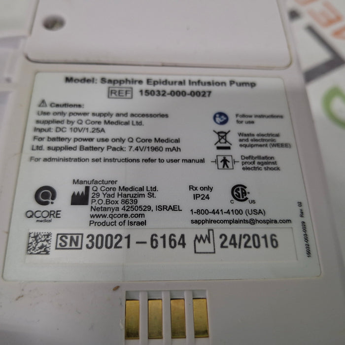QCore Medical QCore Medical Sapphire Epidural Infusion Pump Infusion Pump reLink Medical