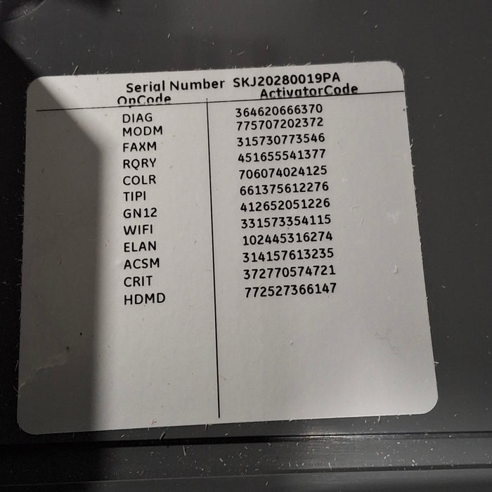 GE Healthcare GE Healthcare MAC 5500 HD ECG without CAM Module Cardiology reLink Medical