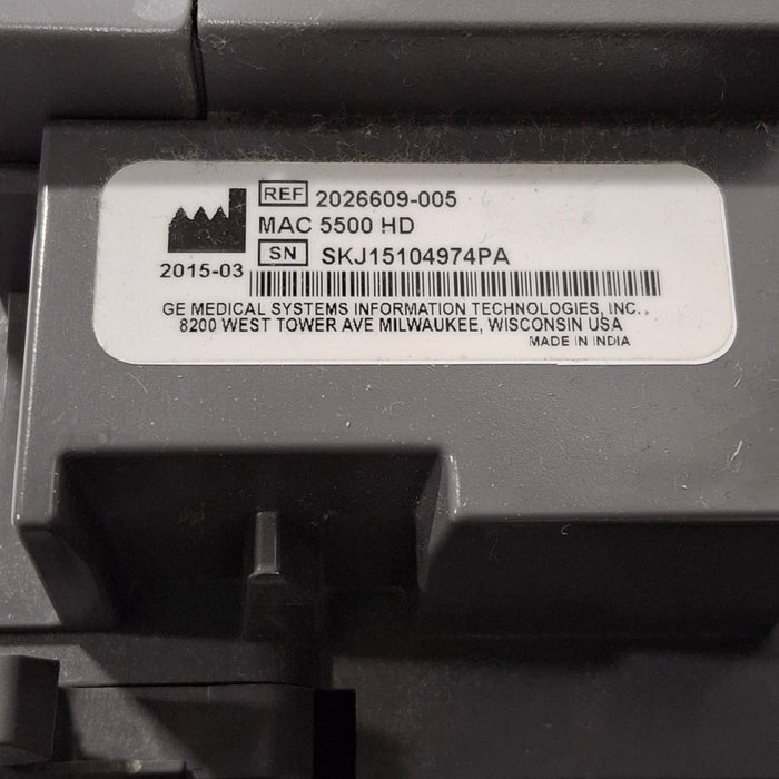 GE Healthcare GE Healthcare MAC 5500 HD ECG without CAM Module Cardiology reLink Medical