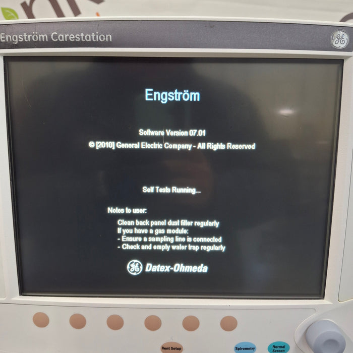 GE Healthcare GE Healthcare Engstrom Carestation Ventilator Respiratory reLink Medical