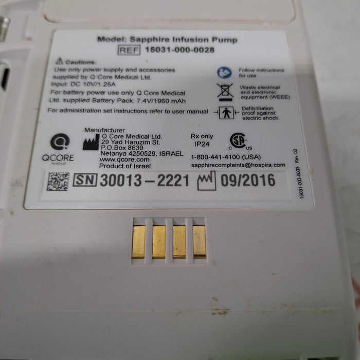 QCore Medical QCore Medical Sapphire Multi-Therapy Infusion Pump Infusion Pump reLink Medical