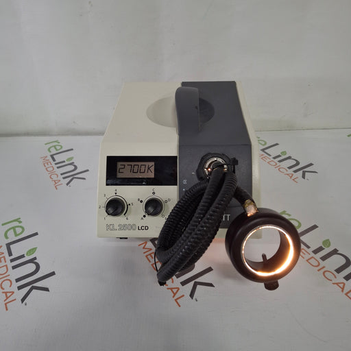 SCHOTT SCHOTT Leica KL2500 LCD HALOGEN COLD LIGHT SOURCES Lab Microscopes reLink Medical