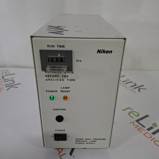 Nikon Nikon C-SHG1 100W Super High Pressure Mercury Lamp Power Supply Lab Microscopes reLink Medical
