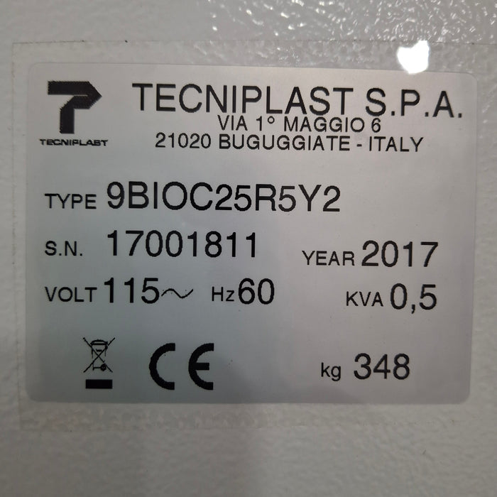 Tecniplast Inc. Tecniplast Inc. 9BIOC25R5Y2 Biological Safety Cabinet Research Lab reLink Medical