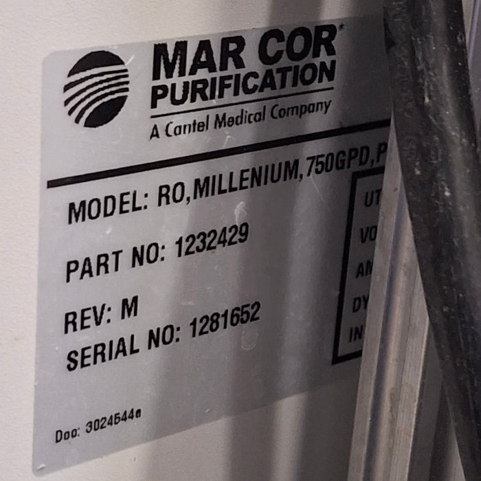 Mar Cor Purification RO, Millenium 750 Reverse Osmosis System