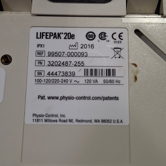 Physio-Control Physio-Control LifePak 20e Defibrillator Defibrillators reLink Medical