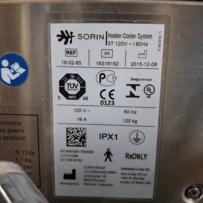 Sorin Group USA, Inc. 16-02-85 Heater-Cooler System