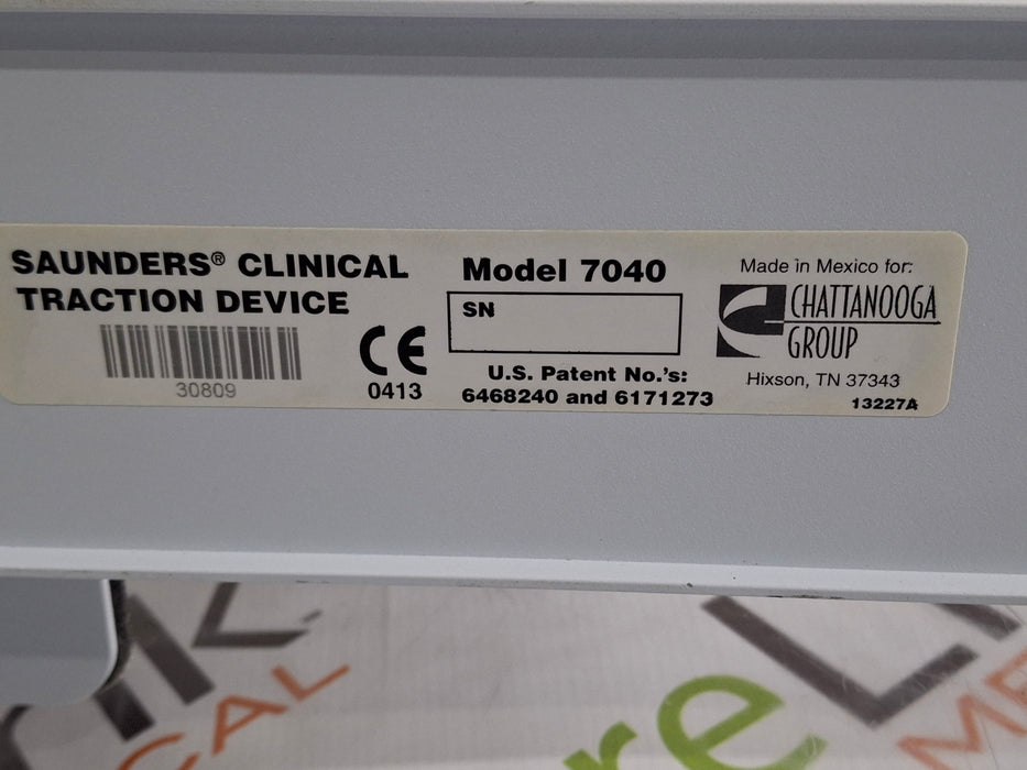 Chattanooga Group Chattanooga Group 7040 Saunders Clinical Traction Device Fitness and Rehab Equipment reLink Medical