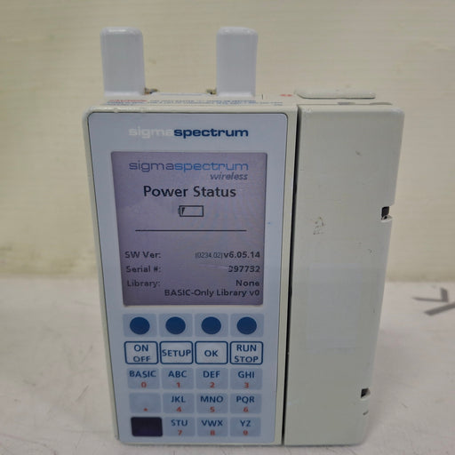 Baxter Baxter Sigma Spectrum 6.05.14 with A/B/G/N Battery Infusion Pump Infusion Pump reLink Medical