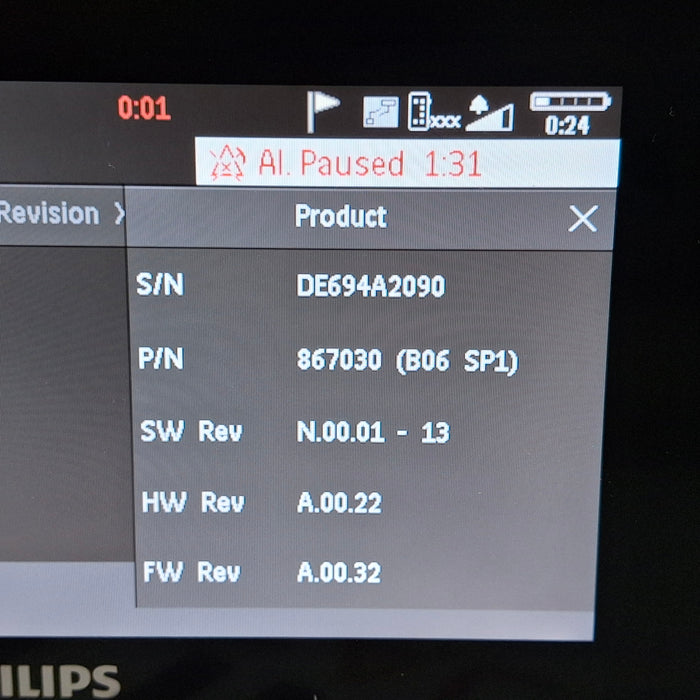 Philips Philips IntelliVue X3 - Fast SpO2 Transport Patient Monitor Patient Monitors reLink Medical