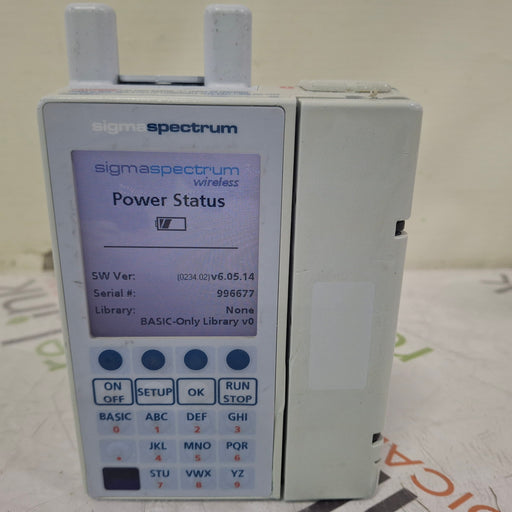 Baxter Baxter Sigma Spectrum 6.05.14 with A/B/G/N Battery Infusion Pump Infusion Pump reLink Medical