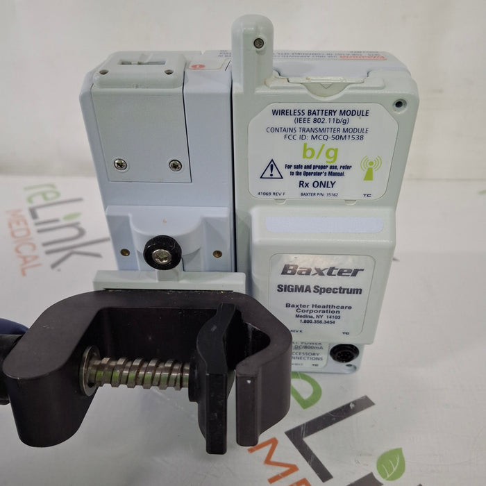 Baxter Sigma Spectrum with B/G Battery Infusion Pump