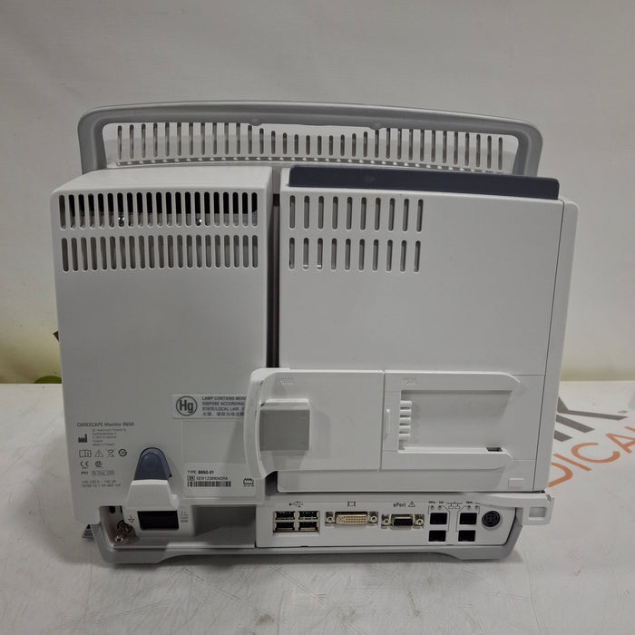GE Healthcare Carescape B650 Anesthesia Care Patient Monitor