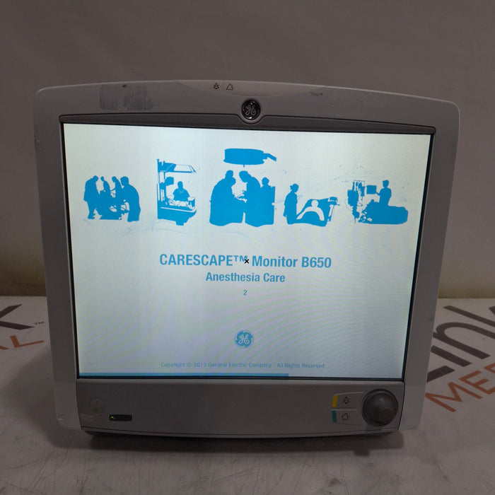 GE Healthcare GE Healthcare Carescape B650 Anesthesia Care Patient Monitor Patient Monitors reLink Medical