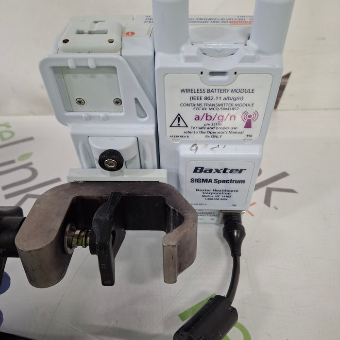 Baxter Sigma Spectrum 8.01.00 with A/B/G/N Battery Infusion Pump