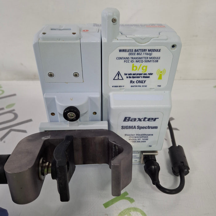 Baxter Sigma Spectrum 8.01.00 with B/G Battery Infusion Pump