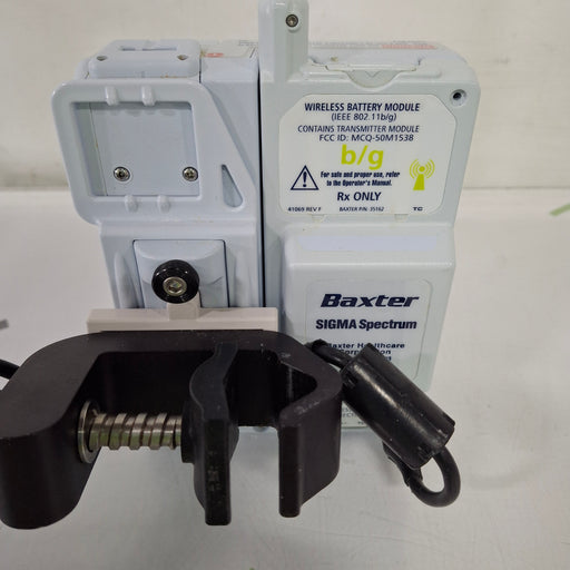 Baxter Baxter Sigma Spectrum 8.01.00 with B/G Battery Infusion Pump Infusion Pump reLink Medical