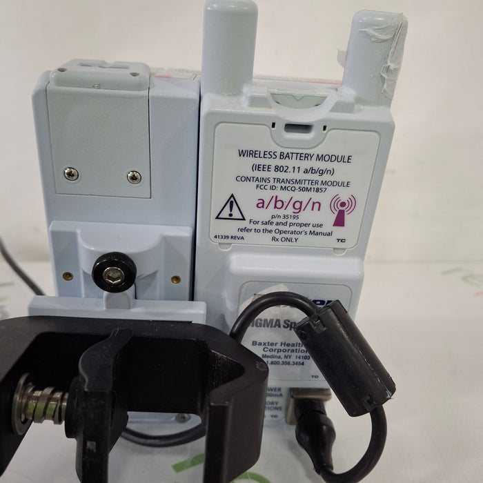 Baxter Sigma Spectrum 8.01.00 with A/B/G/N Battery Infusion Pump