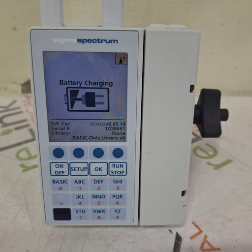 Baxter Baxter Sigma Spectrum 6.05.14 with A/B/G/N Battery Infusion Pump Infusion Pump reLink Medical